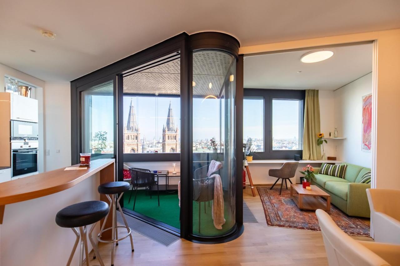 Skyflats Vienna - Rooftop Apartments Zewnętrze zdjęcie